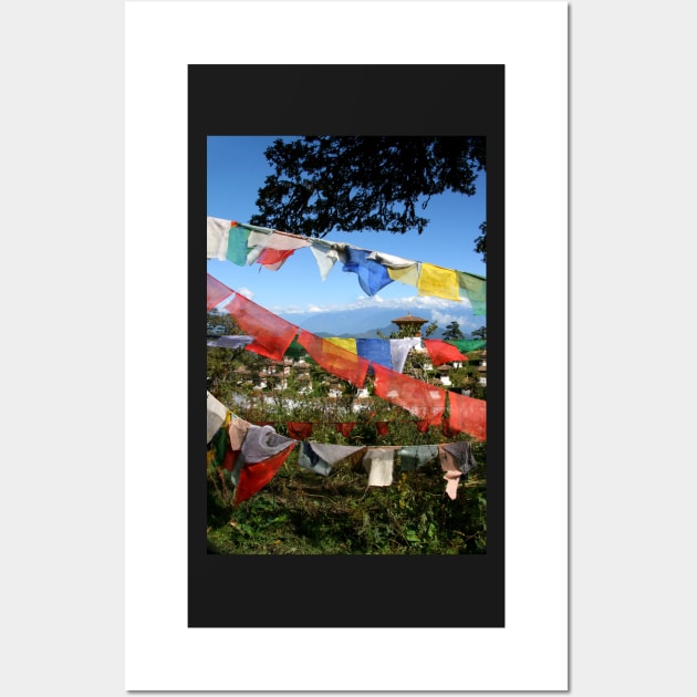 Prayer Flags Wall Art by Carole-Anne